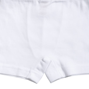 Boxer Basico Niño Canale 1X1 Blanco Talla 10