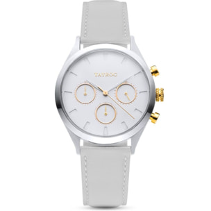 Reloj Tayroc TY61 Mujer Analogico Cuarzo con Correa de Cuero