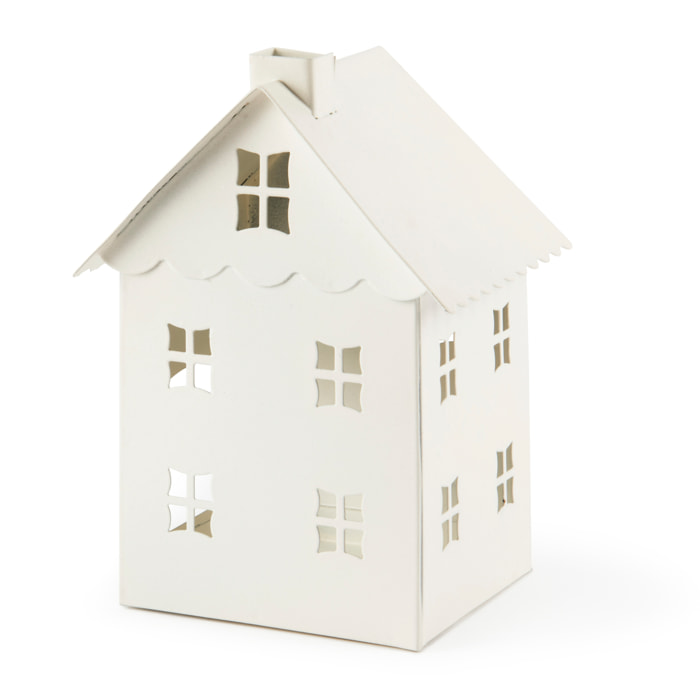 Lanterna Excelsa – Nordic Christmas, Ferro Bianco