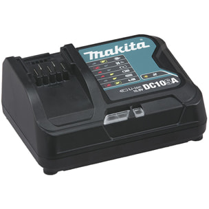 Sierra de calar 10,8V Li-ion MAKITA - maletín de transporte + 2 baterías 4Ah + 1 cargador rápido - JV103DSMJ