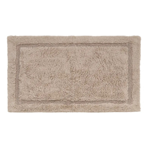 Tapis de bain fluffy Colorama 50x75cm beige