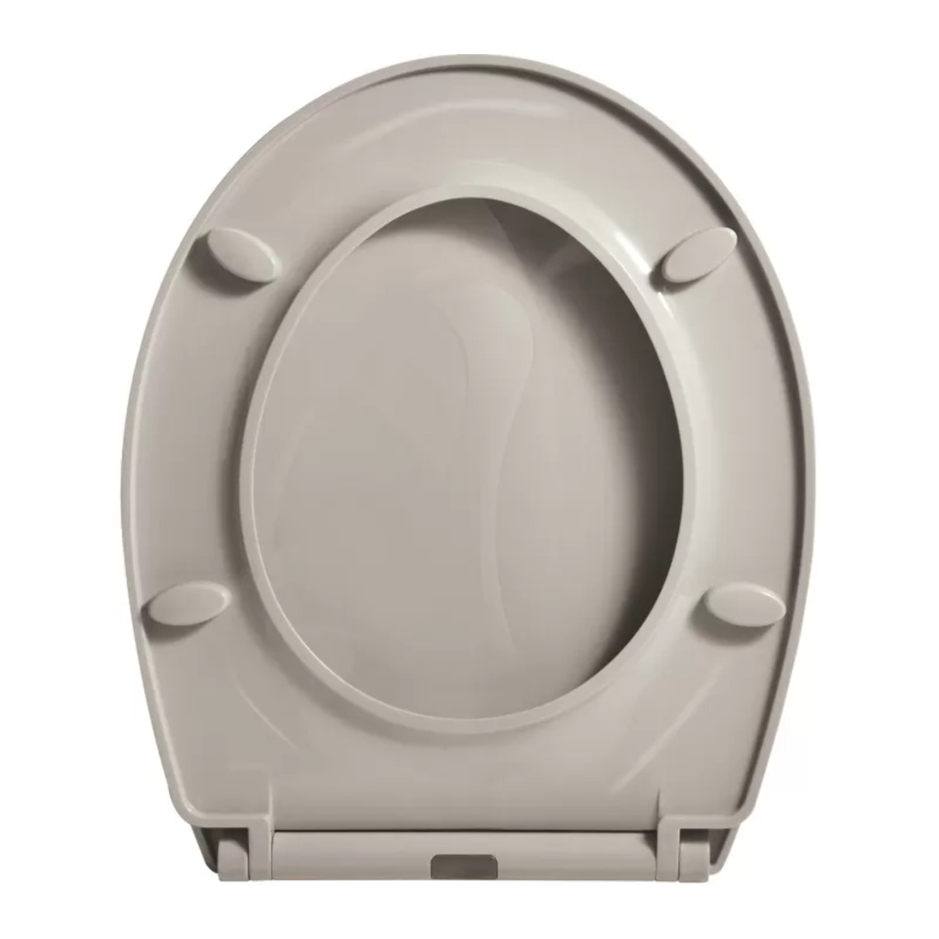 ABATTANT WC BROOKE  PP 100% RECYCLE TAUPE BRILLANT SPIRELLA