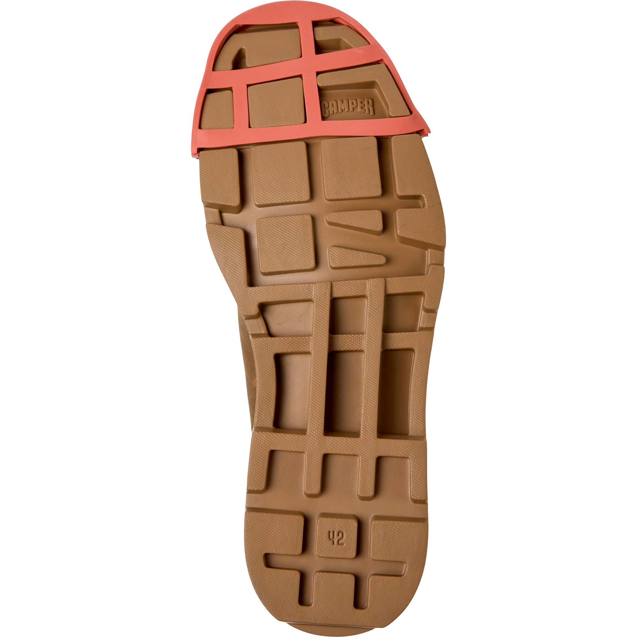 Zapatos de cordones - CAMPER Junction - Marron - Piel de ante