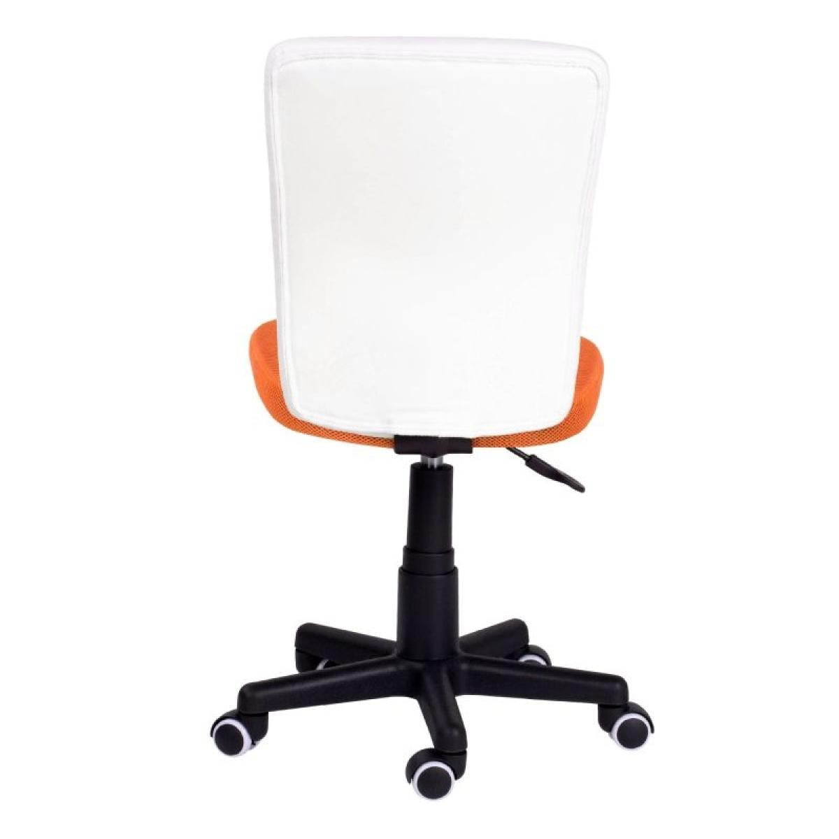 Silla de estudio infantil Píntame Naranja - Blanco