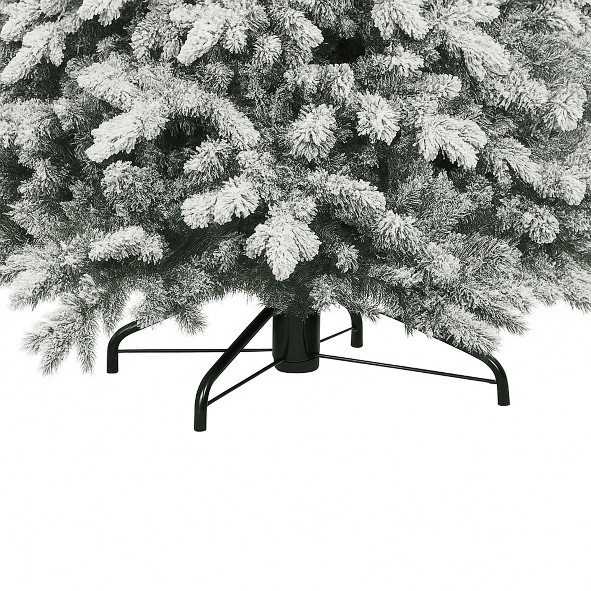 Artik - Albero di Natale Innevato in PE e PVC Ø124x180H cm, 1366 Punte