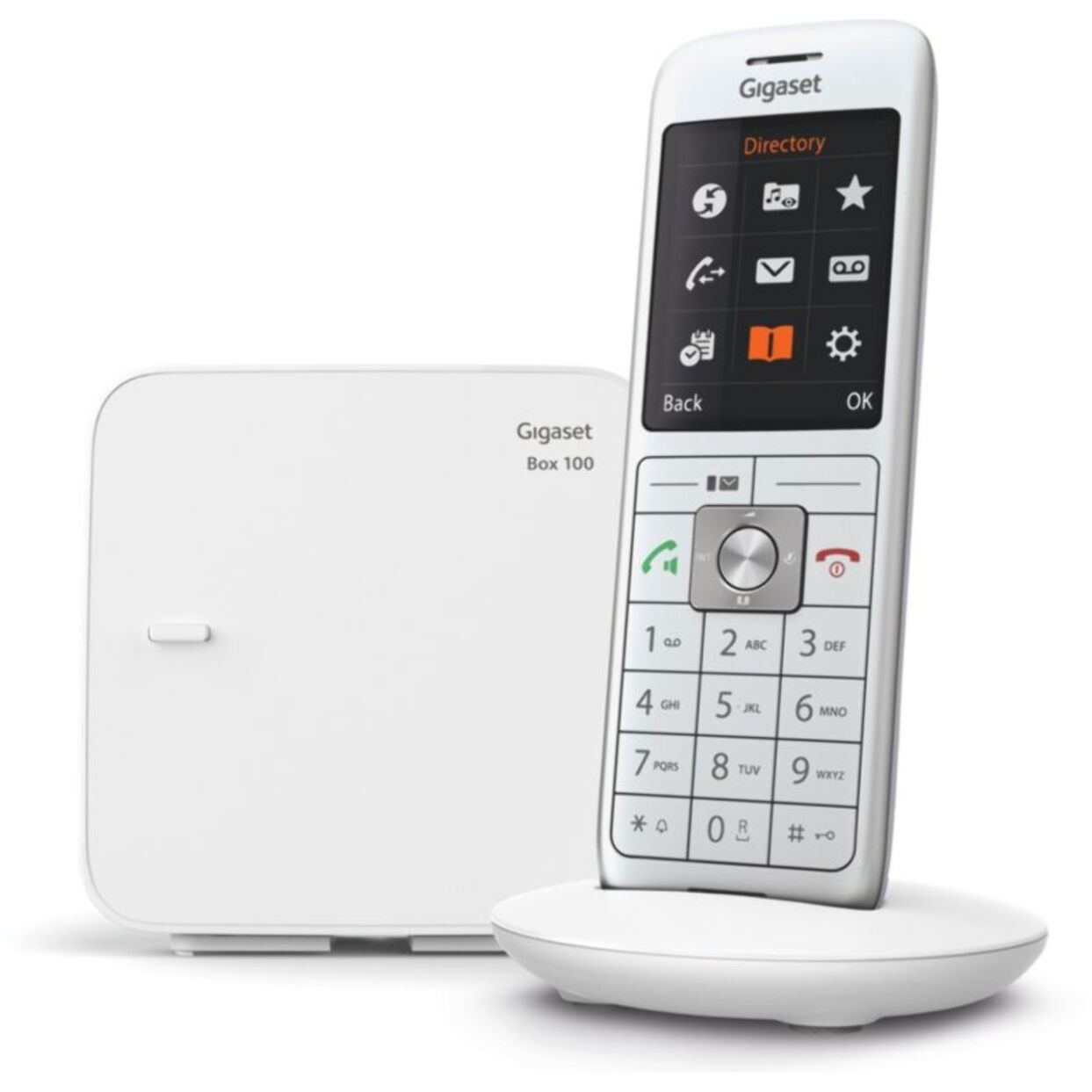 Téléphone sans fil GIGASET CL660 BLANC