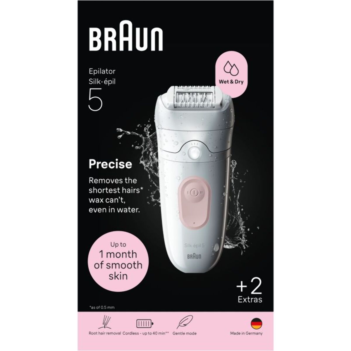 Epilateur électrique BRAUN Silk-épill SE5 5-011