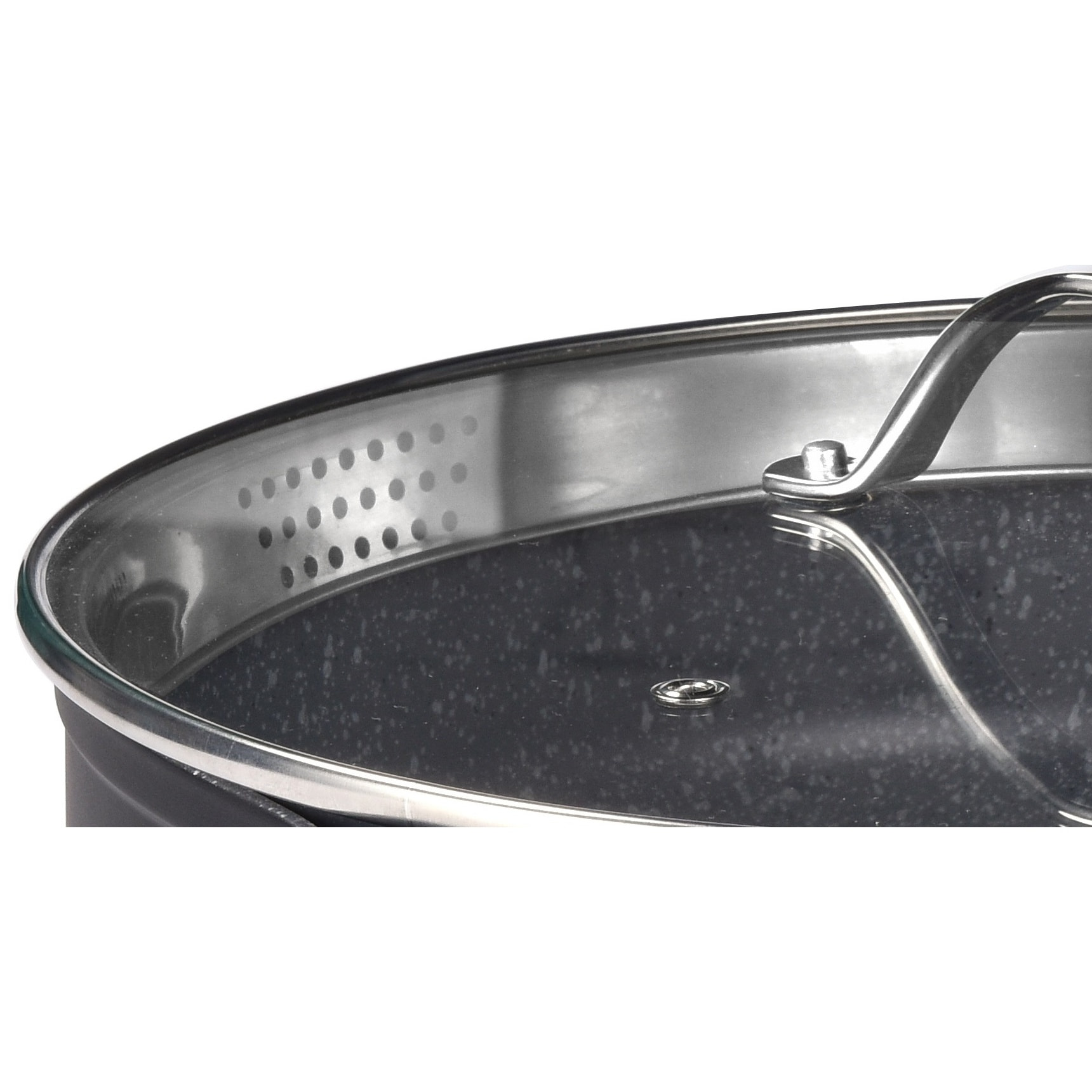 Marmite alu forgé 28 cm