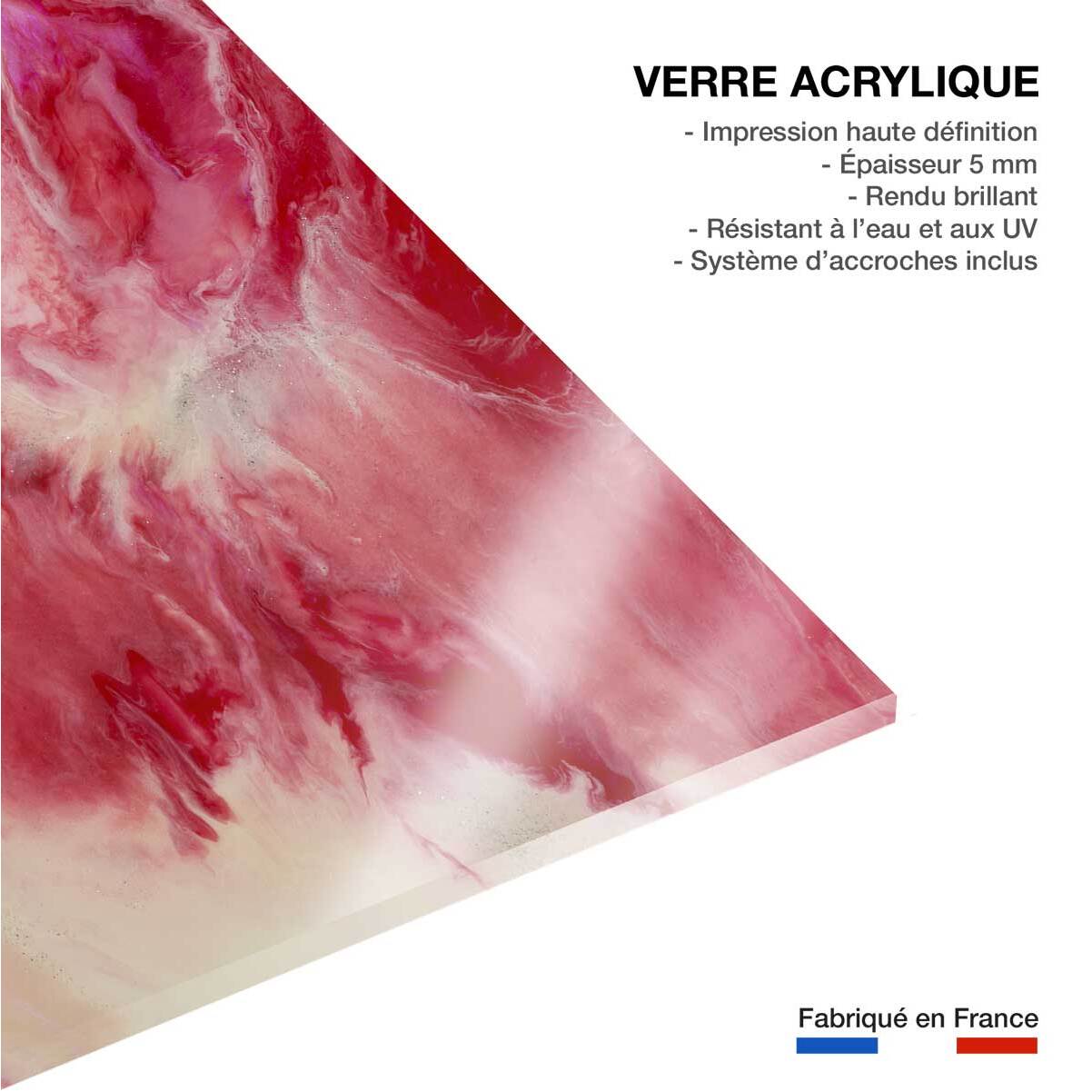 Tableau vanille fraise Tableau plexiglas