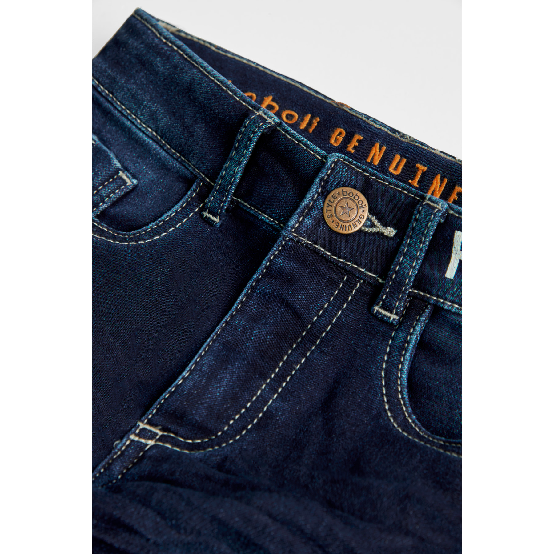 Pantalón denim punto de niño -BCI