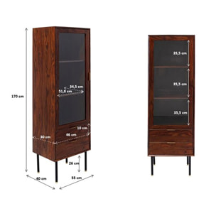 Vitrine Ravello 170cm Kare Design