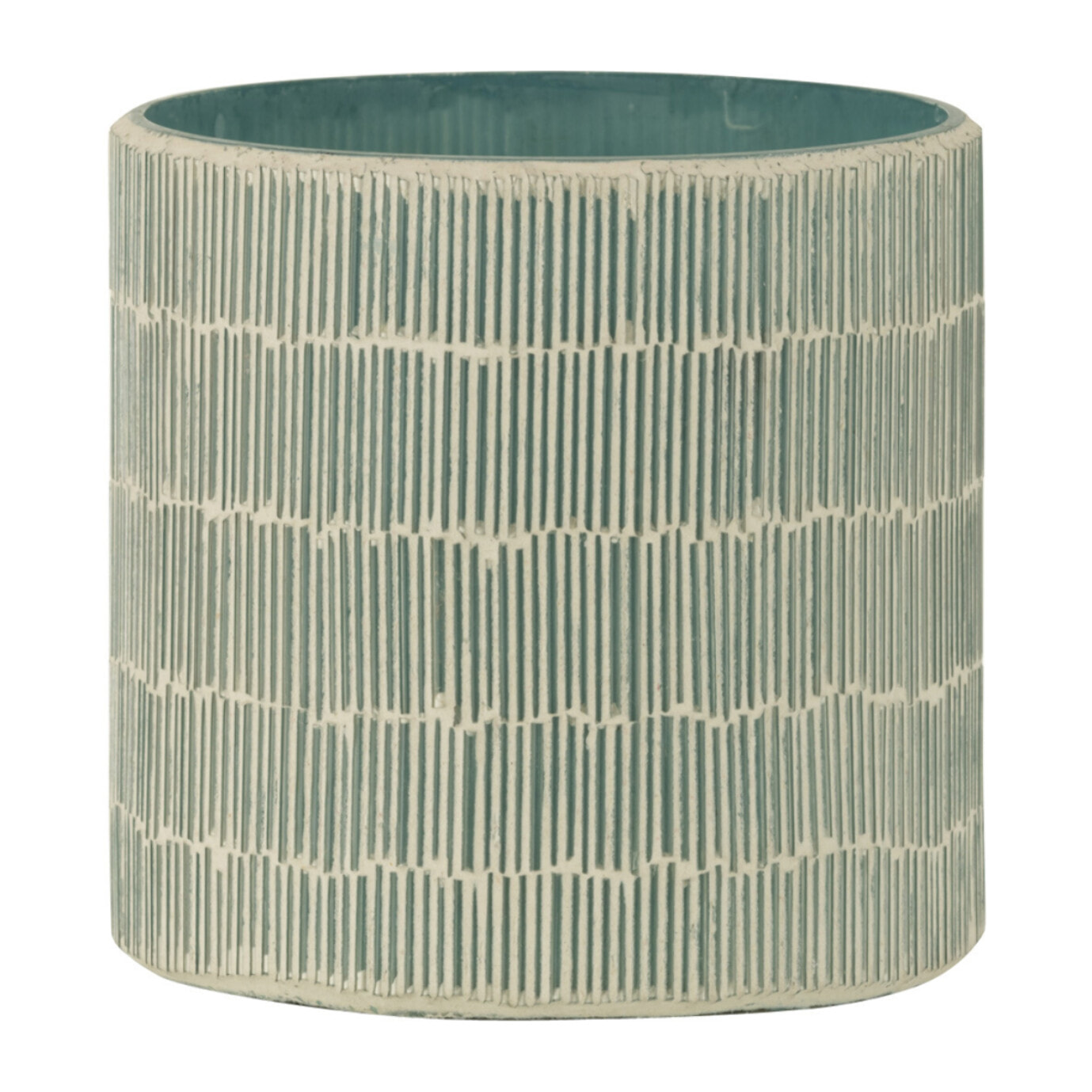 J-Line photophore Mosaique - verre - gris - medium