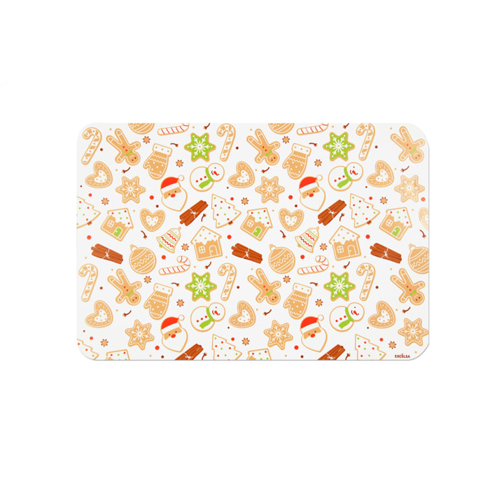 Set 6 tovagliette rettangolari Excelsa – Wonderful Ginger, Polipropilene multicolore