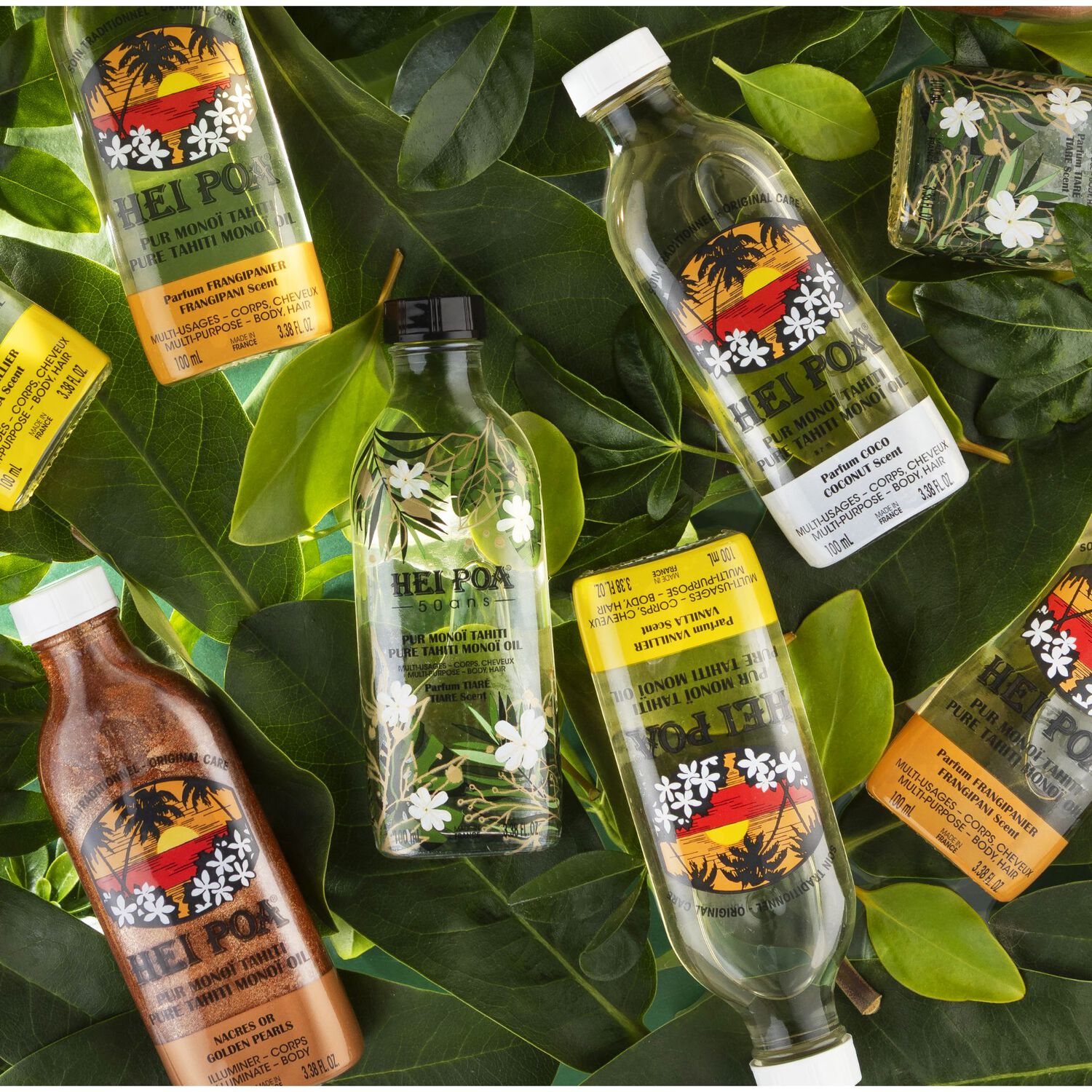 Pur Monoï Tahiti Édition 50ans - Parfum Tiaré 100 ml