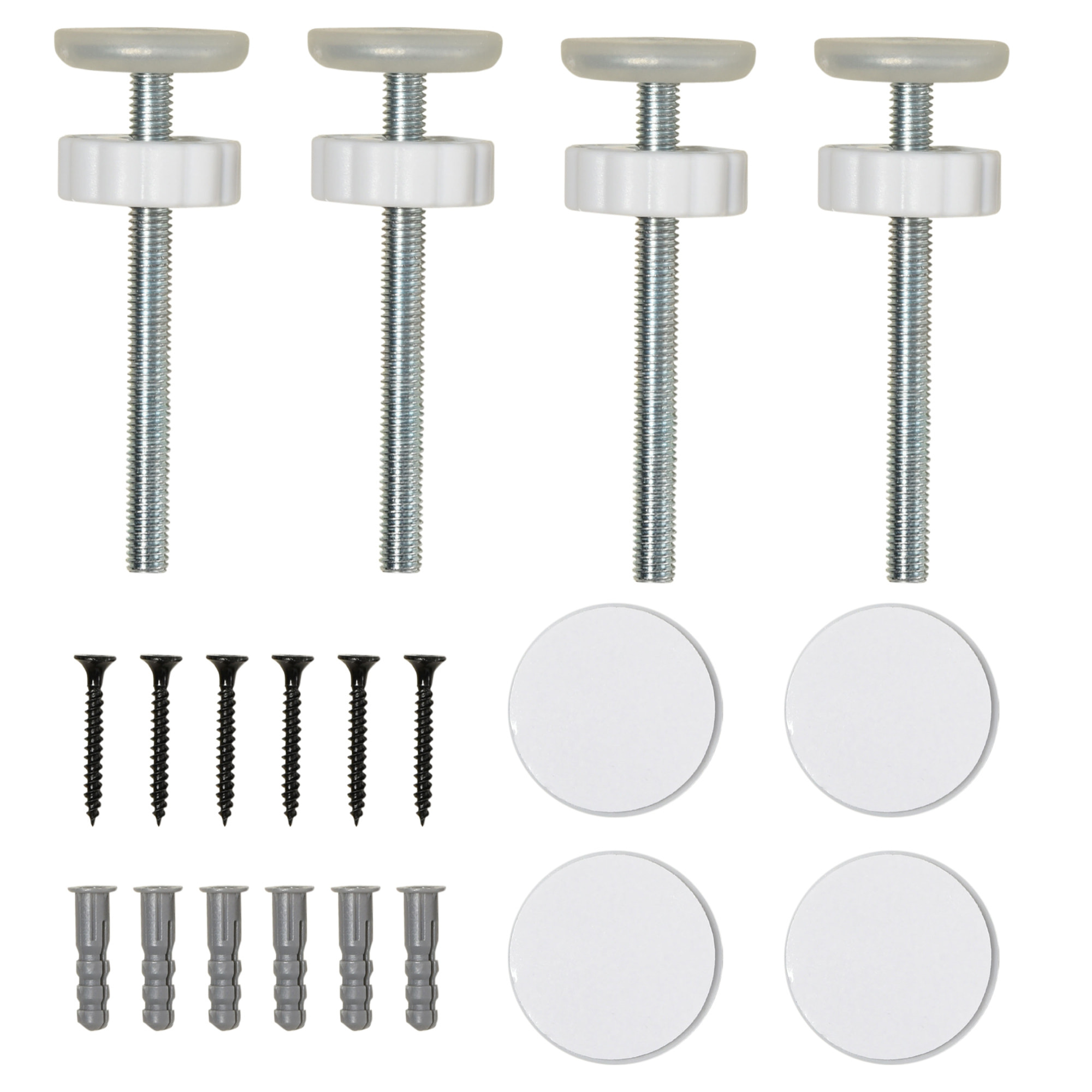 PawHut Cancelletto di Sicurezza per Cani Estensibile da 75-145cm, in Acciaio e ABS