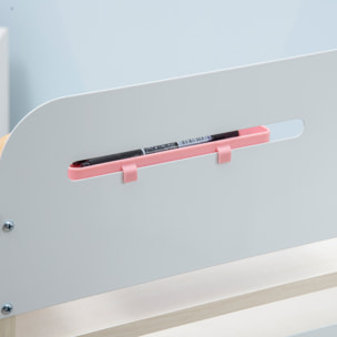 Juego de Escritorio y Silla para Niños de +3 Años con Altura Ajustable Rosa