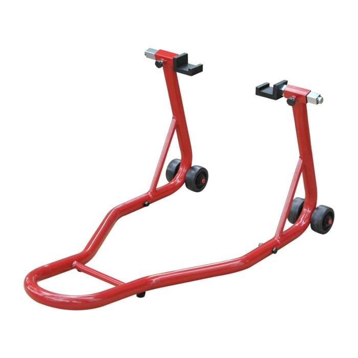 Caballete Trasero Moto Universal Elevador Soporte de Motocross Acero 80x50x40cm