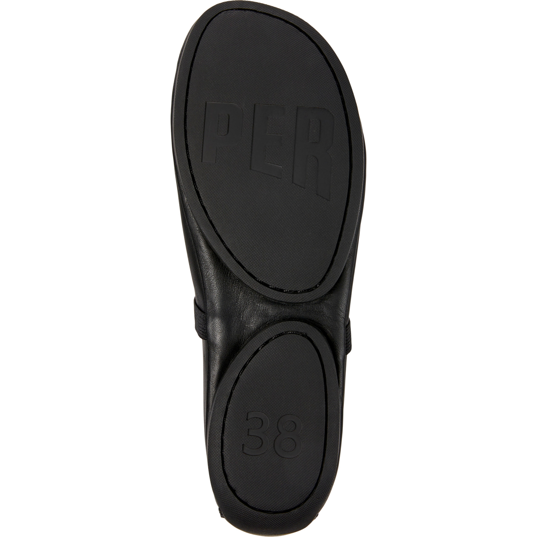 Bailarinas - CAMPER Right Nina - Negro - Cuero liso