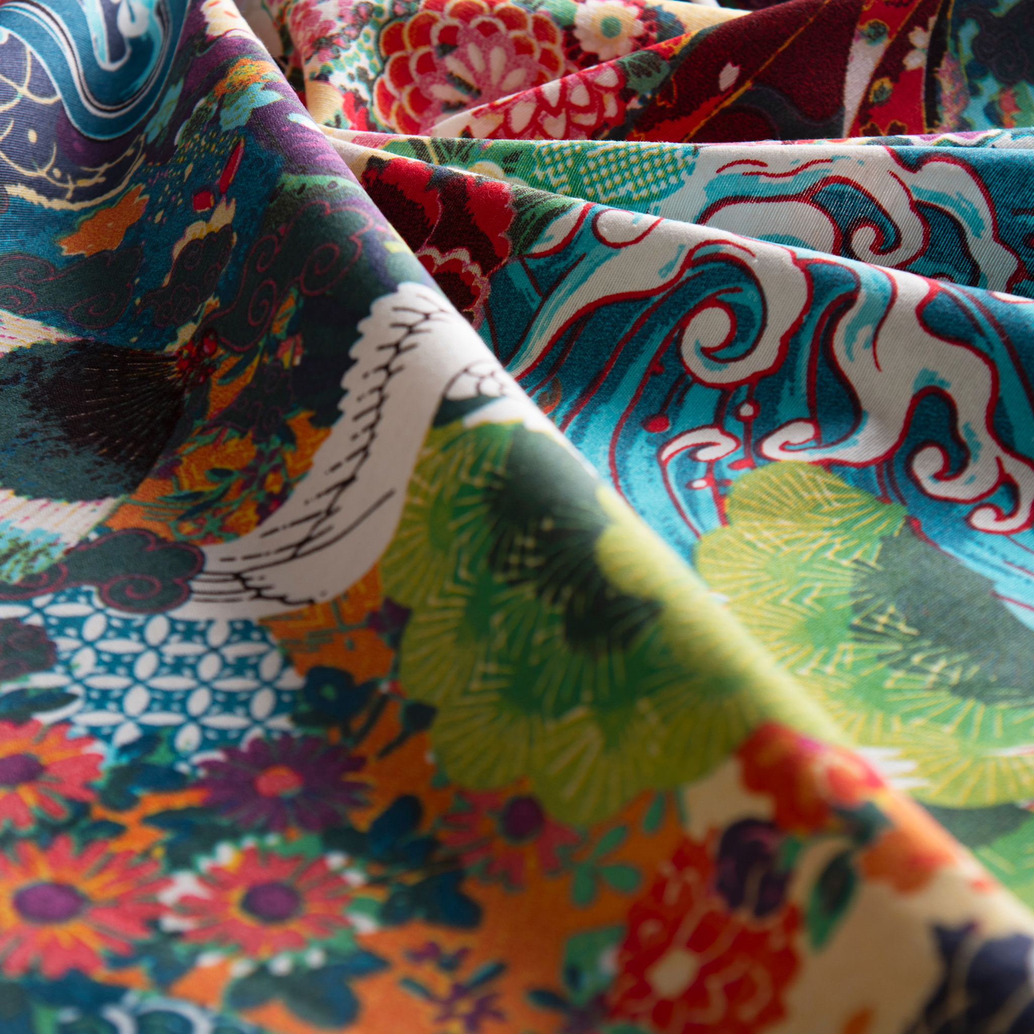 Tovaglia 140x180 Excelsa – Kimono, Cotone Multicolore