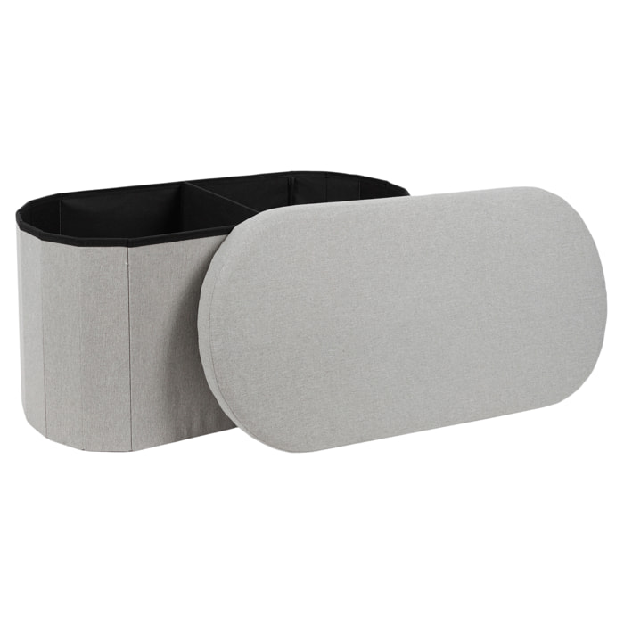 Coffre Banc Pliable Gris Pills M2