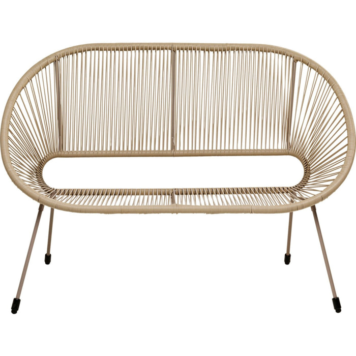 Banquette Acapulco Mono beige Kare Design