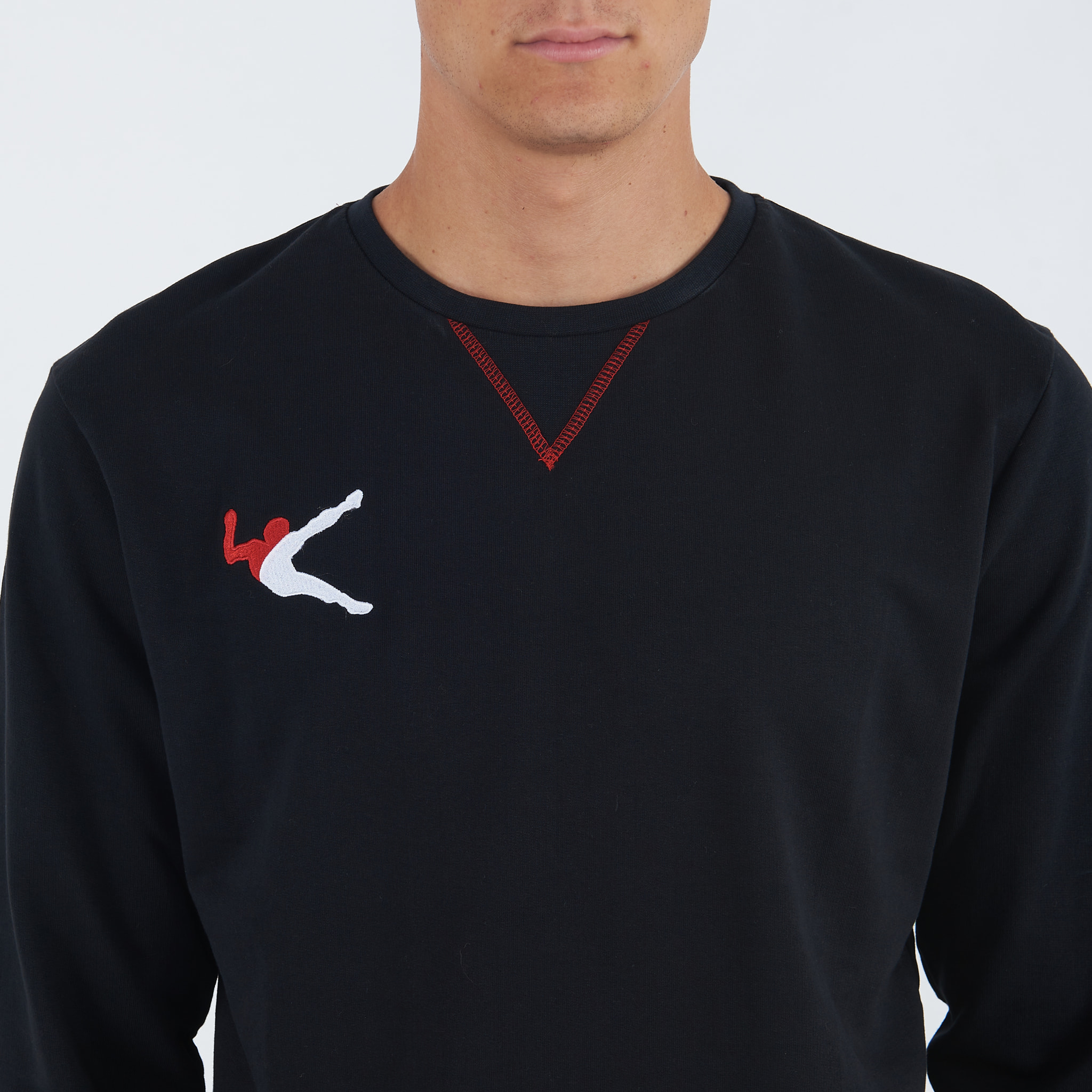 Felpa in cotone girocollo Napix