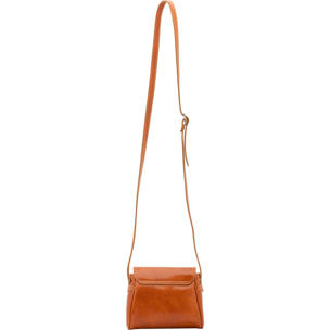 Borsa a tracolla da donna - Modello Seraphina Lux - Vera pelle - 14.0 x 18.0 x 7.0 cm