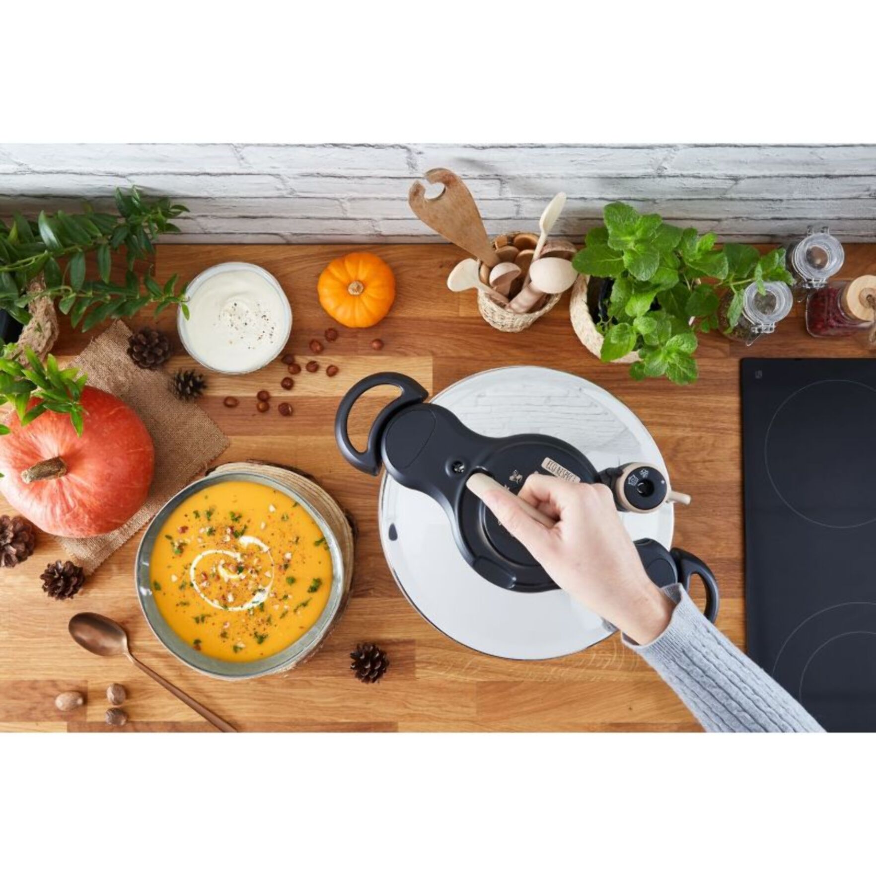 Autocuiseur SEB ClipsoMinut' Eco Compact+ 9L