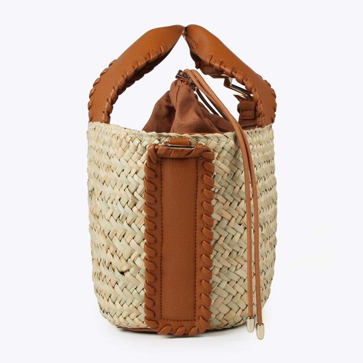 Borsa a cesta in palma