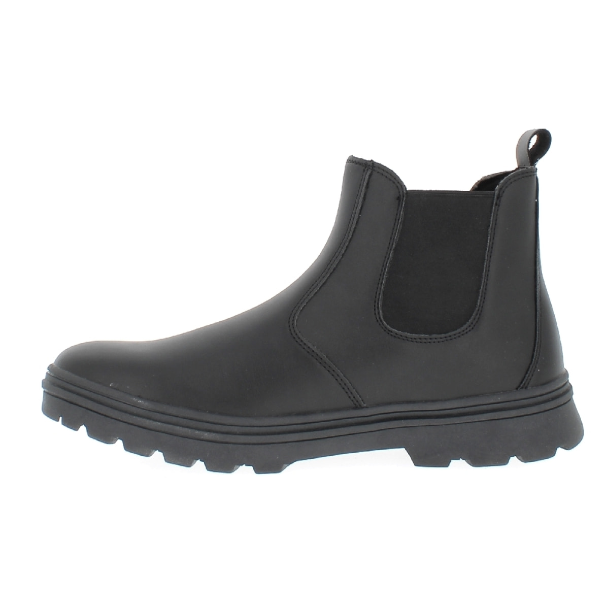 Armata di Mare Scarpe Uomo Stivaletti Chelsea Boots con Soletta Rimovibile in Memory Foam AMU W23L466 Black