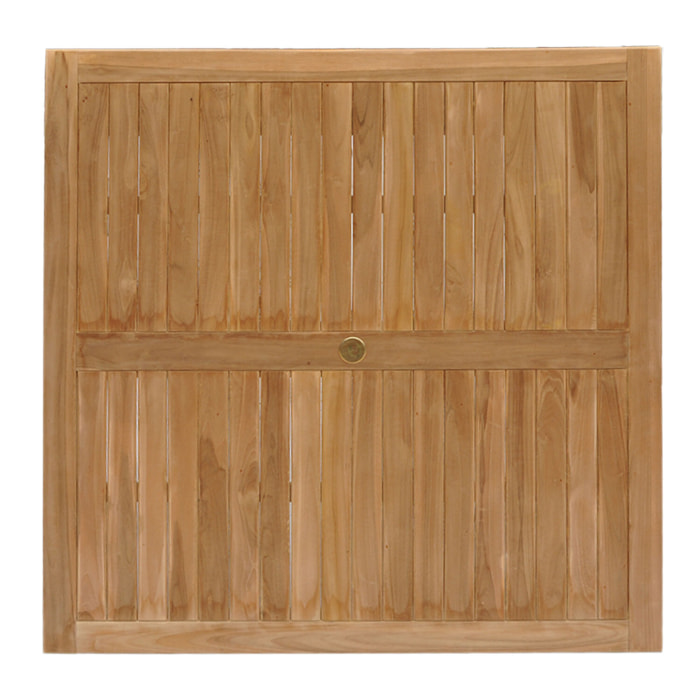 Table carrée 140cm en teck JAVA