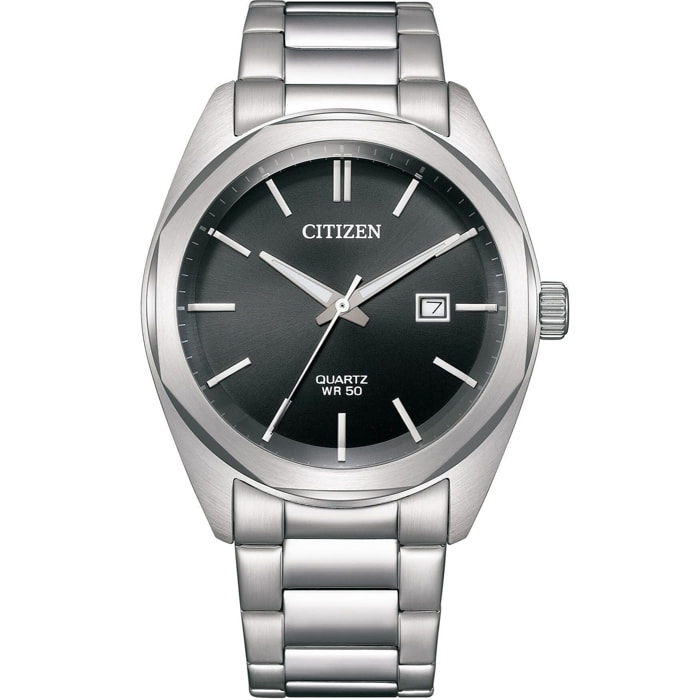 Reloj Citizen BI5110-54E Hombre Analogico Cuarzo con Correa de Acero inoxidable