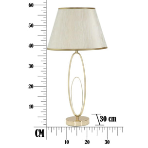 LAMPADA DA TAVOLO GLAM FLUSH CHARME 1921 BICOLORE