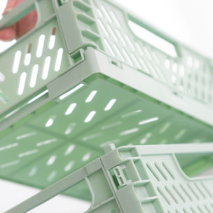 Set di 3 Scatole per Organizzazione Pieghevoli e Impilabili Boxtor InnovaGoods