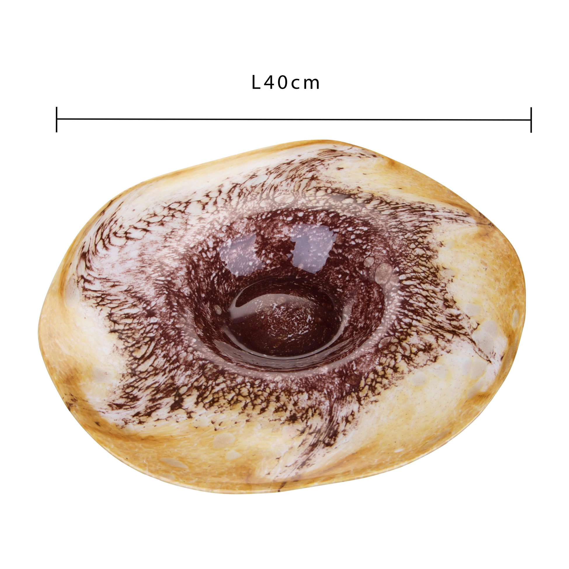 Ciotola/piatto - Pezzi 1 - 40xH6,5x40cm - Bianchi Dino SpA