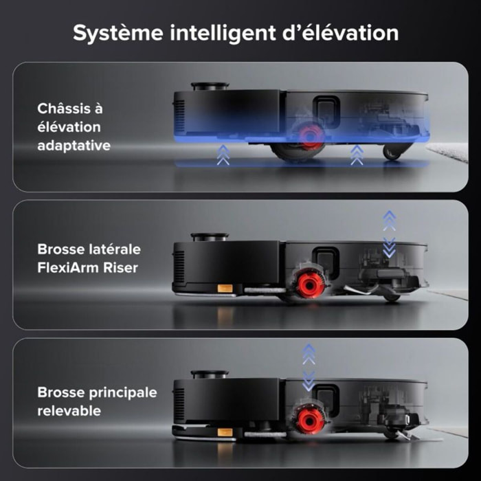 Robot Aspirateur Laveur ROBOROCK Saros 10 Black