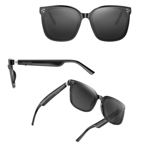 Gafas inteligentes GS260, responder y rechazar llamadas, control de música con sonido envolvente.