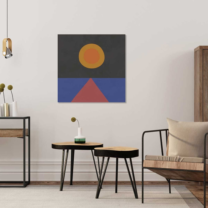 Tableau sunset avenue Tableau alu Dibond