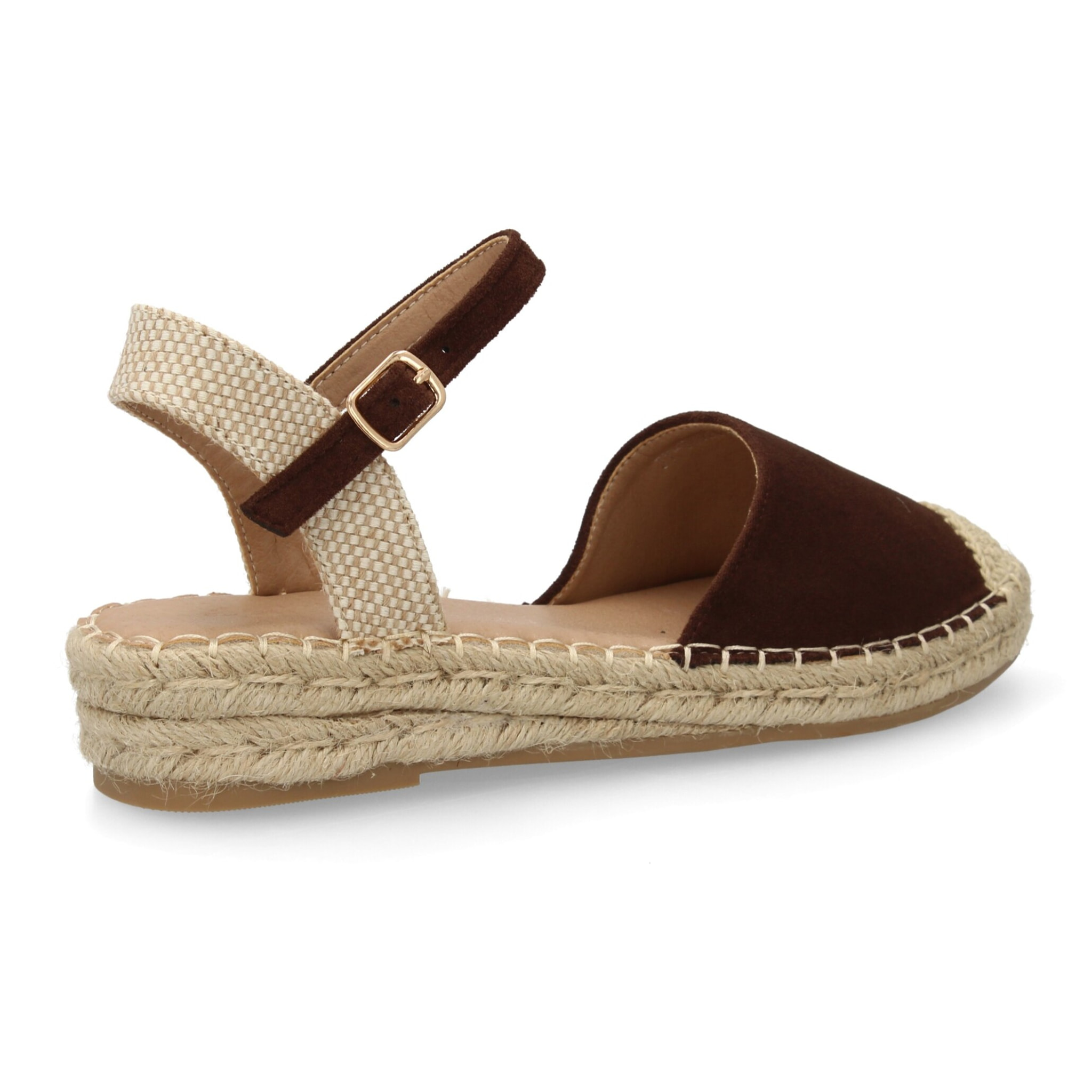 Alpargata mujer yute comoda cierre de hebilla