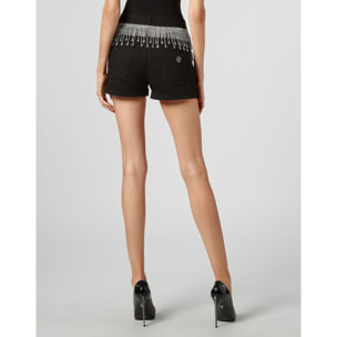 PHILIPP PLEIN Pantalones cortos vaqueros