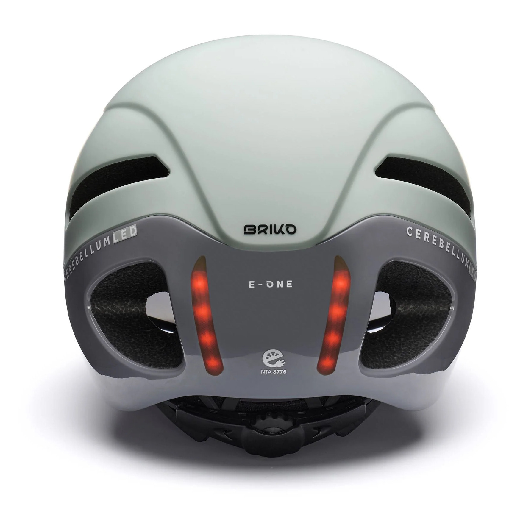 Caschi Briko Uomo Donna Grigio E- One Visor