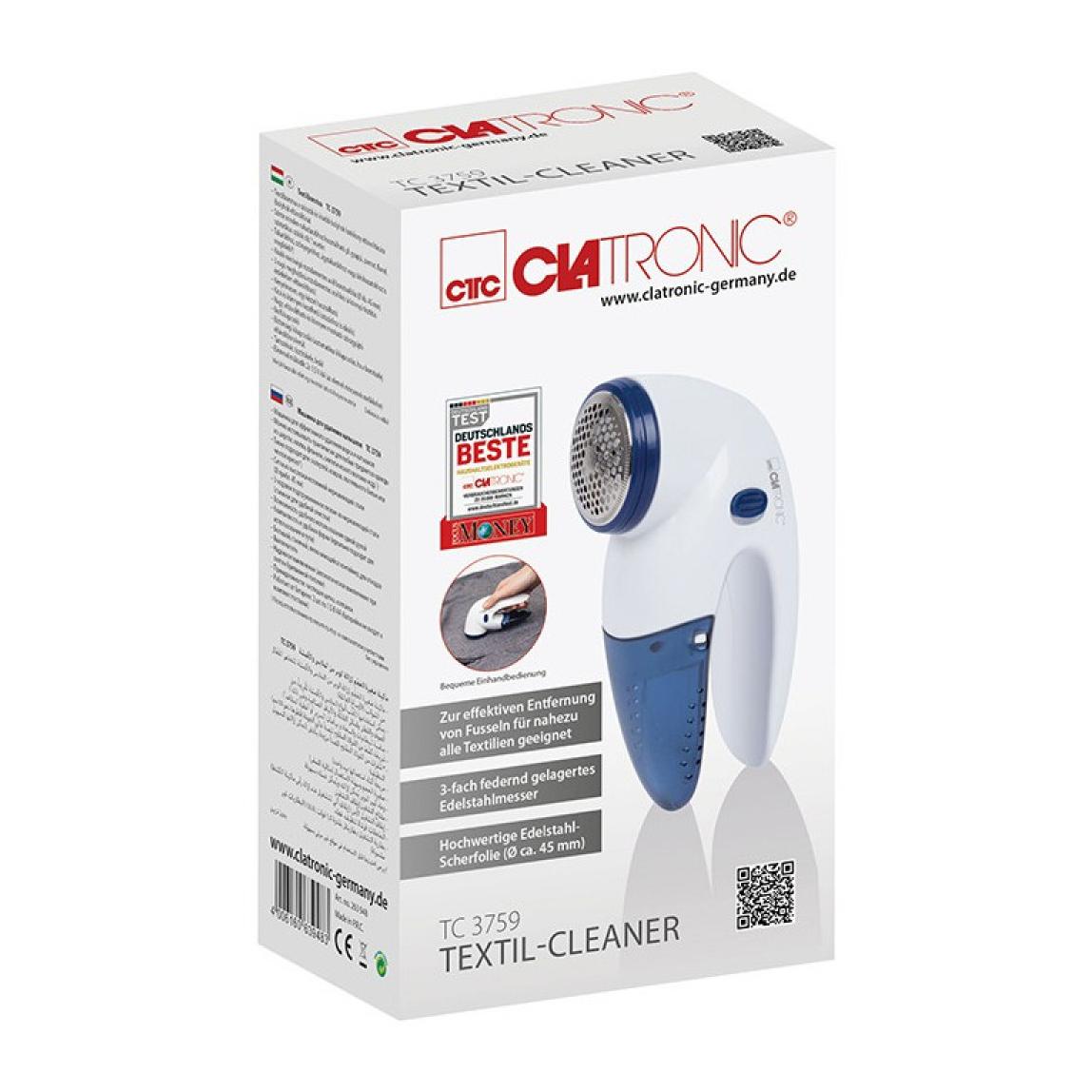 Nettoyant Textile Clatronic TC 3759 Blanc