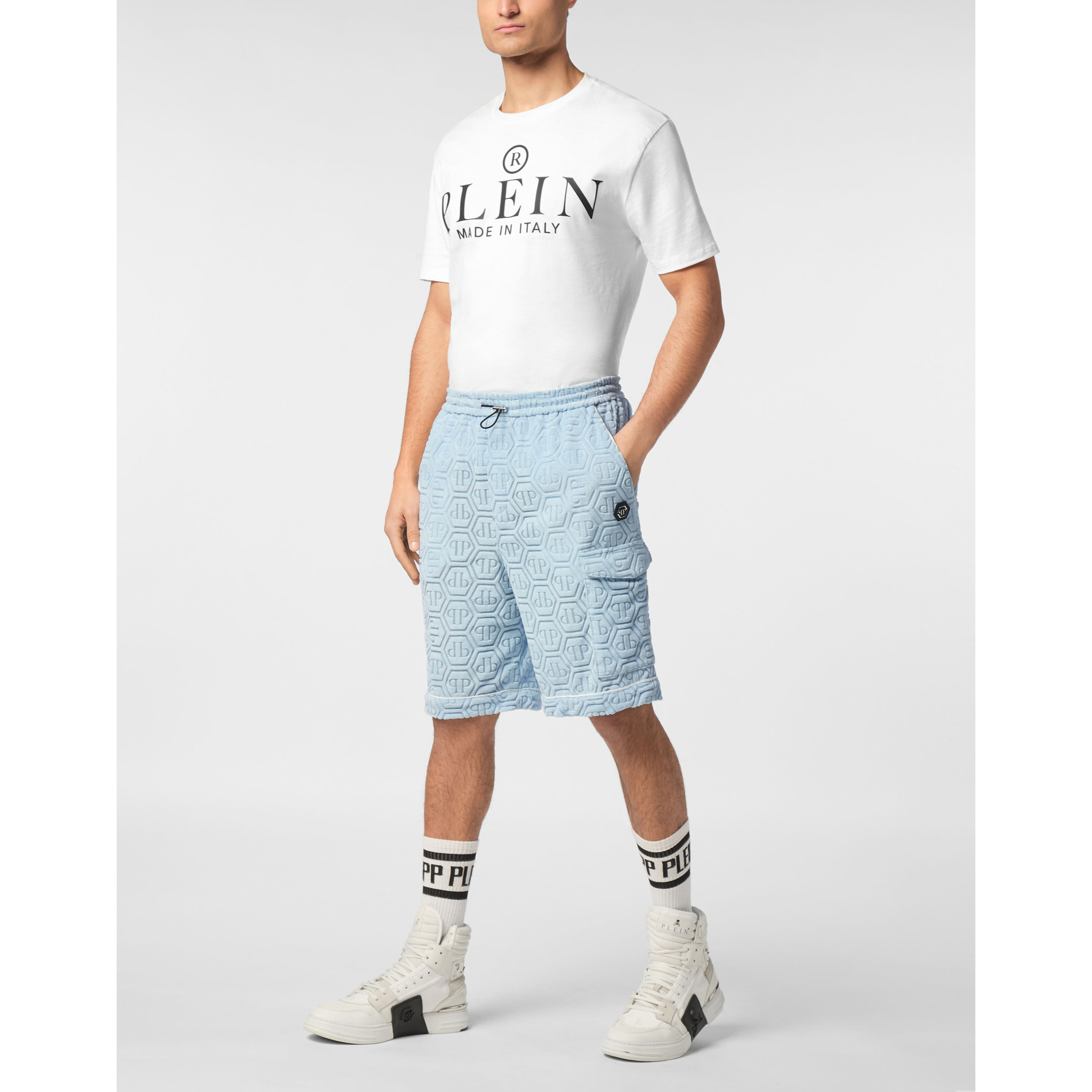 PHILIPP PLEIN Pantalones cortos MONOGRAM