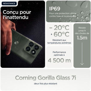 Smartphone MOTOROLA Edge 60 Pro 512Go Vert 5G