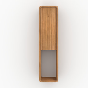 Colonne de salle de bain en bois de teck - Kafa