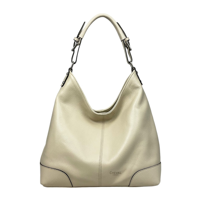 Borsa a spalla Cheval Firenze Carlotta Beige