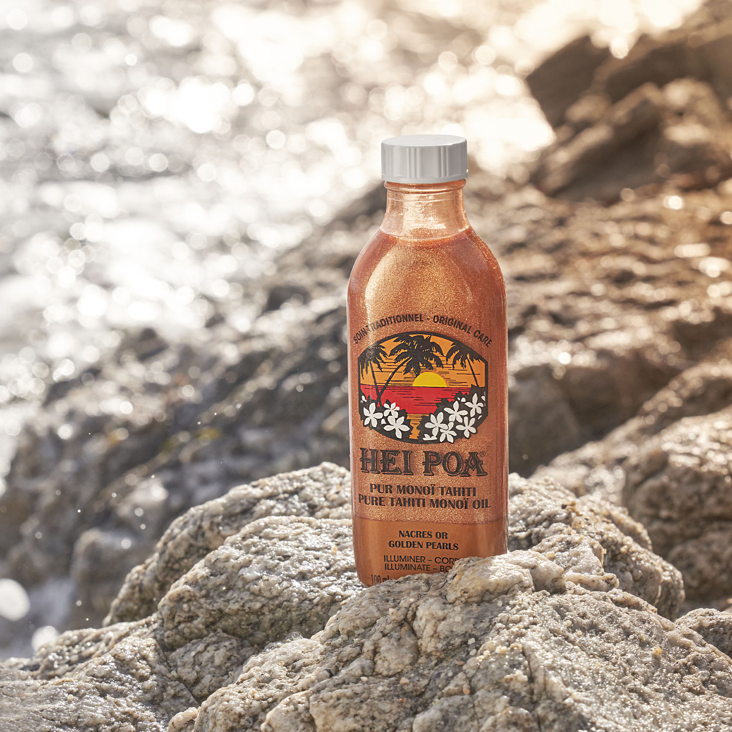 Pur Monoi Tahiti - Nacres Or 100 ml
