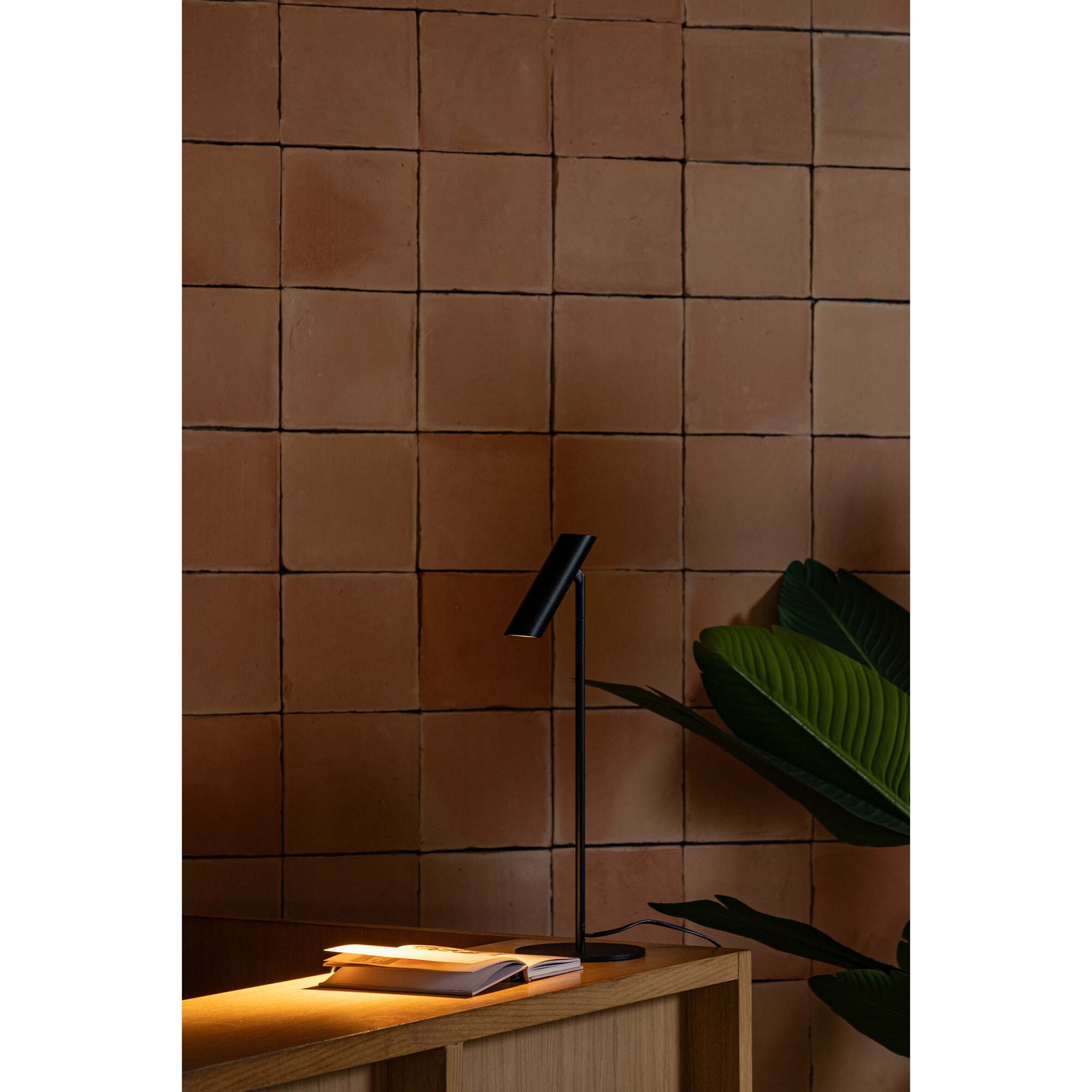 LEO Lampe de table noir