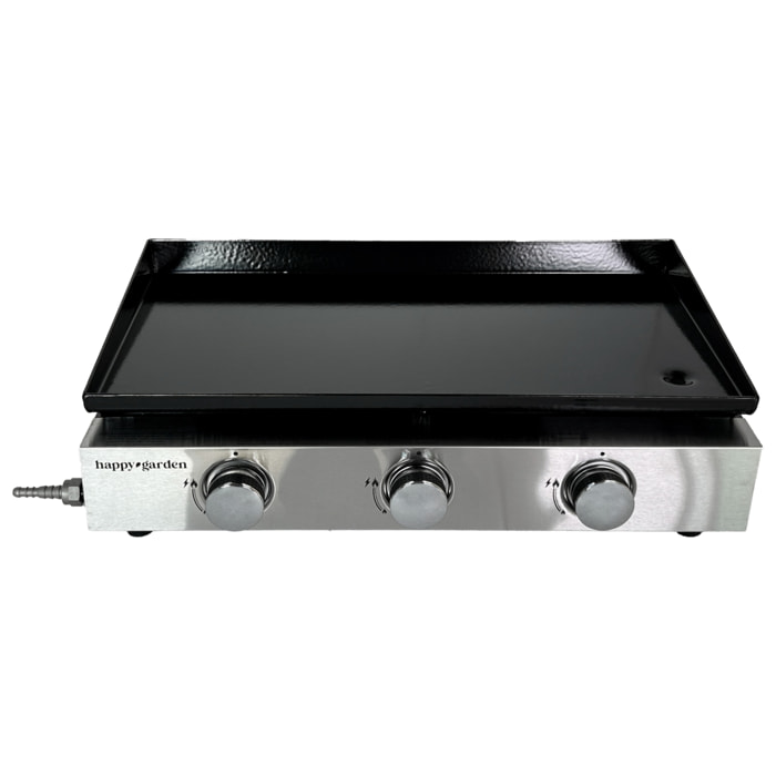 Plancha au gaz MÉRIDA 3 brûleurs 6 kW