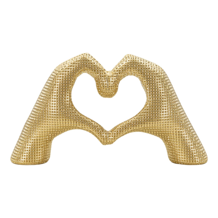 SCULTURA LOVER GOLD CM 25X7,5X13,5